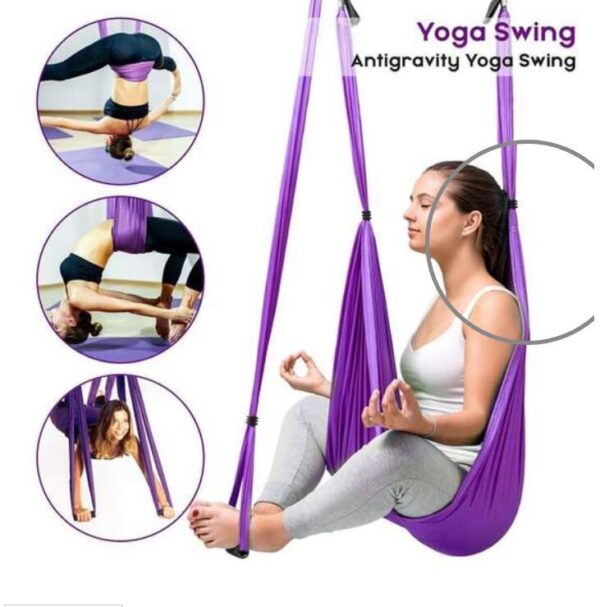 Anti-Gravity Yoga Hammock – Aerial Fitness & Inversion Swing